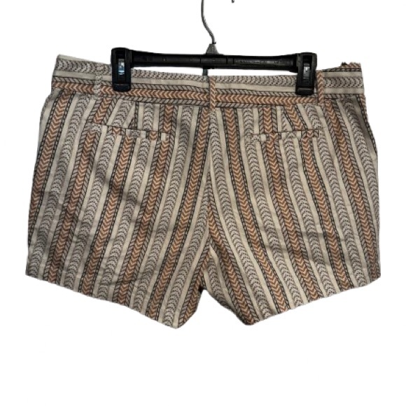 Willi Smith Tan and Brown Lightweight Summer Shorts Size 14 - Picture 2 of 4